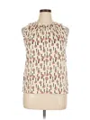 Hoss Intropia Sleeveless Blouse In Brown