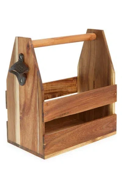 Host Acacia Wood Drink Caddy