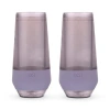 Host Champagne Freeze Cooling Cup Set Of 2 In Deep Lilac