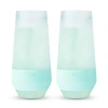 Host Champagne Freeze Cooling Cup Set Of 2 In Green