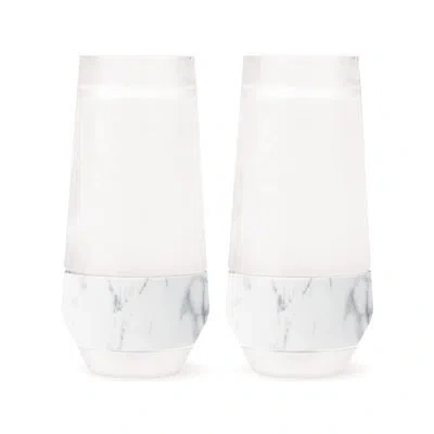 Host Champagne Freeze Cooling Cups In White