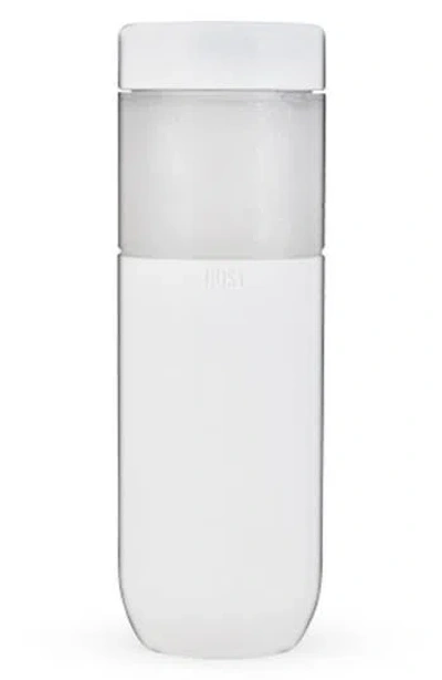 Host Freeze Water Bottle In White