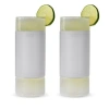 Host Glass Freeze Highball Cooling Cups Set Of 2 In Gray