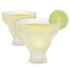 Host Glass Freeze Margarita Cooling Cup Set Of 2
