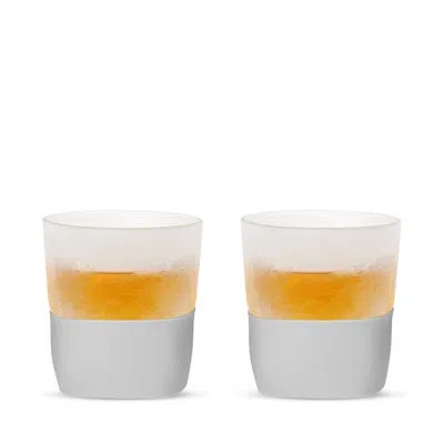 Host Glass Freeze Whiskey Cooling Cup In Gray, Set Of 2 In Grey