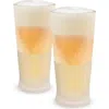 Host Glass Freeze Beer Cooling Cup Set Of 2