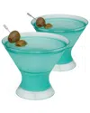 Host Martini Freeze Cooling Cup Set Of 2