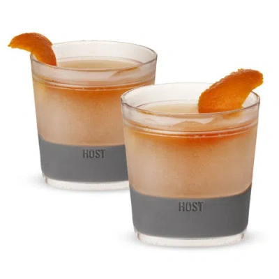 Host Whiskey Freeze Cooling Cup Set Of 2 In Orange