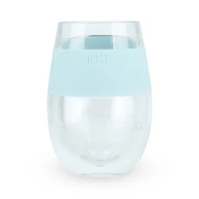 Host Wine Freeze Cooling Cup In Translucent Ice In Blue