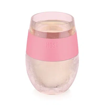 Host Wine Freeze Cooling Cup In Pink