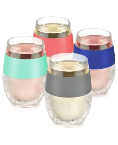 HOST WINE FREEZE COOLING CUP, SET OF 4