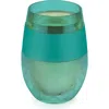 Host Wine Freeze Cooling Cup In Tinted Green