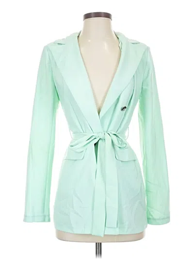 Pre-owned Hot & Delicious Blazer Jacket In Green