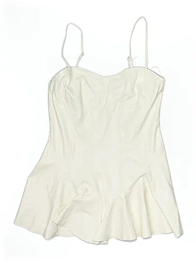 Pre-owned Hot & Delicious Bodysuit In White