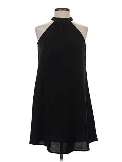 Pre-owned Hot & Delicious Cocktail Dress In Black