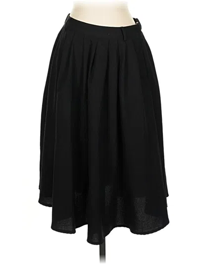 Pre-owned Hot & Delicious Formal Skirt In Black