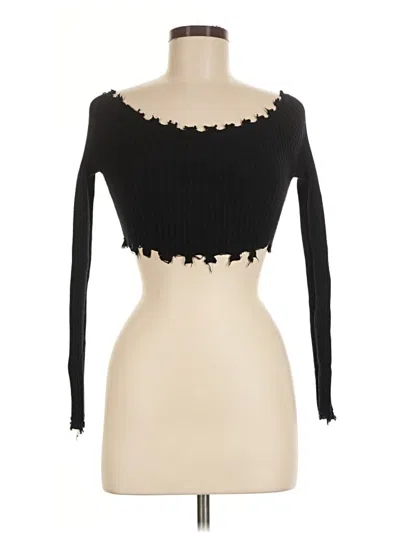 Pre-owned Hot & Delicious Long Sleeve T-shirt In Black