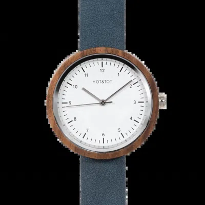 Hot & Tot Women's Sustainable Wood Vegan Band Watch In Emma In Multi