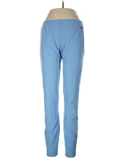 Pre-owned Hot Chillys Active Pants In Blue