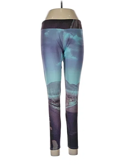 Pre-owned Hot Chillys Active Pants In Blue