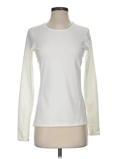 Pre-owned Hot Chillys Long Sleeve T-shirt In Ivory