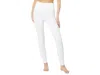 Hot Chillys Micro Elite Chamois Leggings Women's White Elastic Waist Jdm626 In White