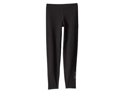 Hot Chillys Micro-elite Chamois Tights (little Kids/big Kids) Kid's Casual Pants Black : Lg (12-14 Big Kid), Cha