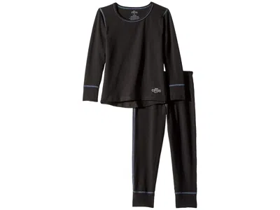 Hot Chillys Kids' Originals Set (toddler) Boy's Active Sets Black : 2t Toddler, Polyester/spandex In Blue