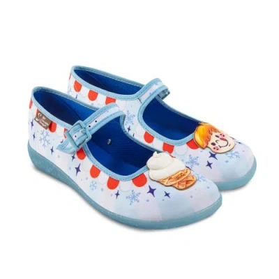 Hot Chocolate Design Frost Swirl Mary Jane Flat In Blue
