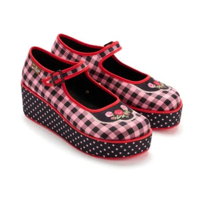 Hot Chocolate Design Mary Jane Platforms In Multi