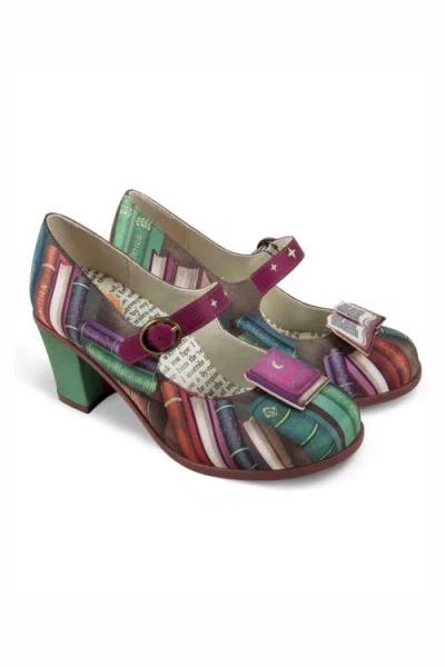Hot Chocolate Design Mary Jane Pumps In Animal Print