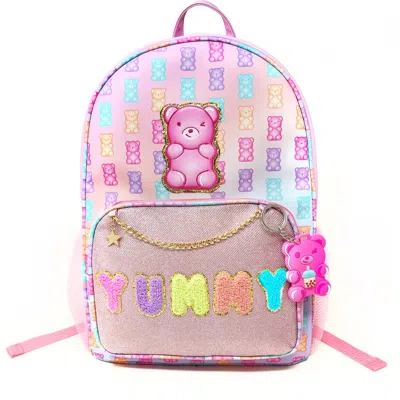 Hot Focus Kids' Sweet Critter Backpack In Pink