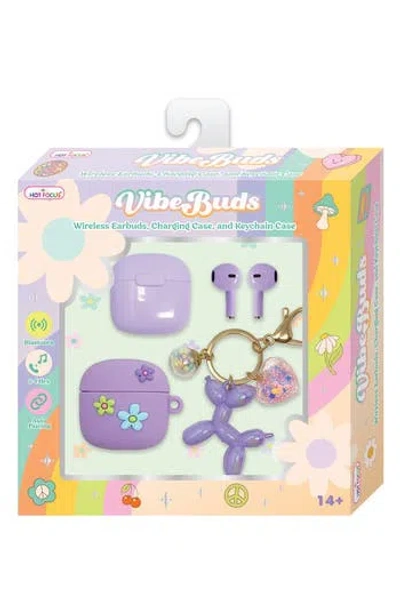 Hot Focus Kids' Vibe Buds Good Day Wireless Earbuds In Multi
