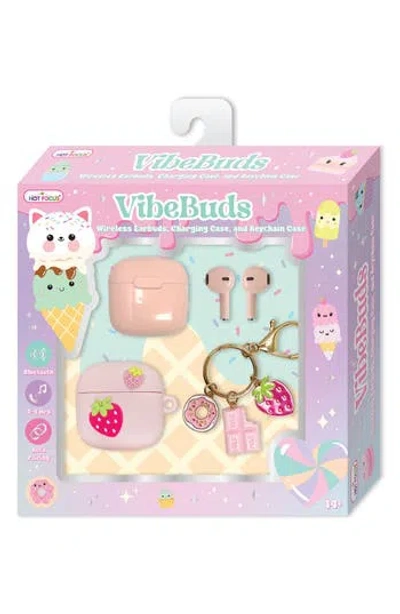 Hot Focus Kids' Vibe Buds Sweet Wireless Earbuds In Multi