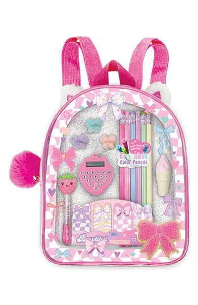 Hot Focus Kids' Writing Stash Mini Backpack In Multi