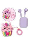 Shop Hot Focus Love Beats Caticorn Wireless Earbuds In Multi