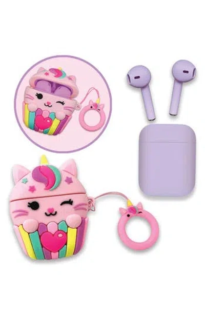 Hot Focus Kids'  Love Beats Caticorn Wireless Earbuds In Multi