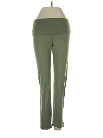 Pre-owned Hot Kiss Active Pants In Green