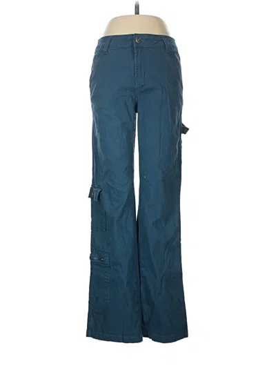Pre-owned Hot Kiss Cargo Pants In Blue