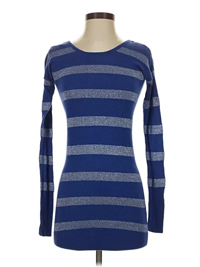 Pre-owned Hot Kiss Casual Dress In Blue