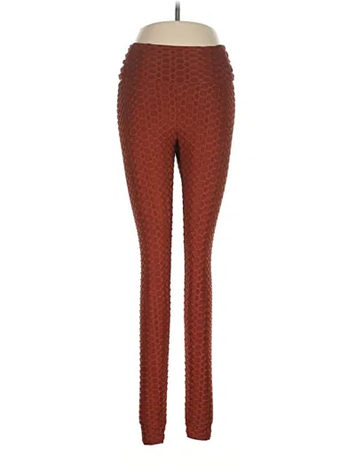 Pre-owned Hot Kiss Casual Pants In Brown