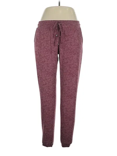 Pre-owned Hot Kiss Casual Pants In Burgundy