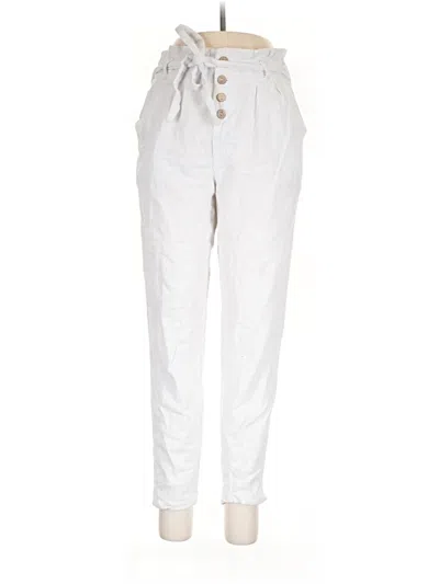 Pre-owned Hot Kiss Casual Pants In White