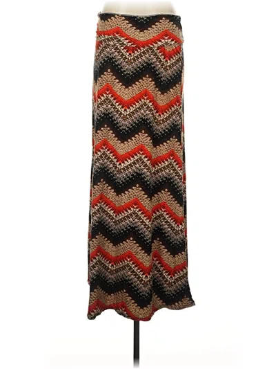 Pre-owned Hot Kiss Casual Skirt In Brown