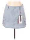 Hot Kiss Casual Skirt In Gray