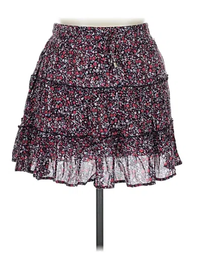 Pre-owned Hot Kiss Casual Skirt In Red