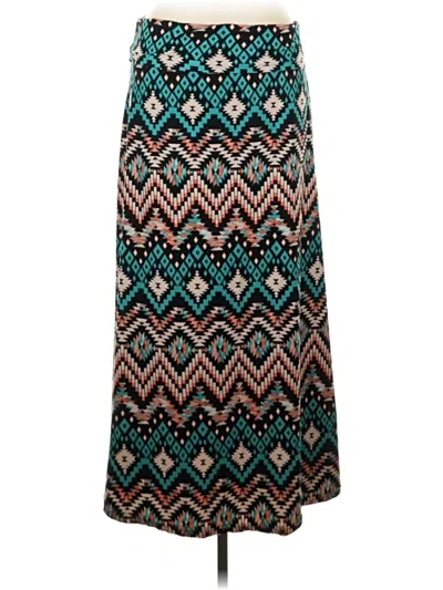 Pre-owned Hot Kiss Casual Skirt In Teal