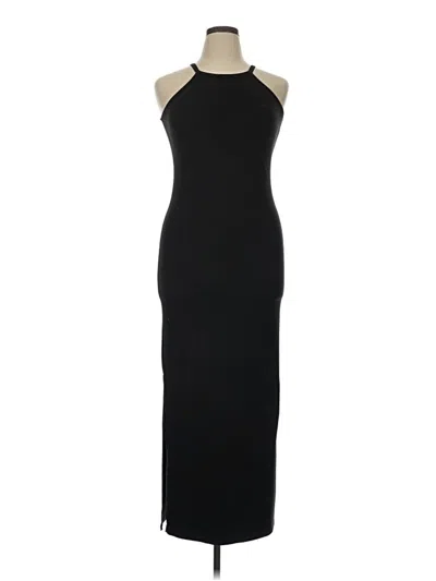 Pre-owned Hot Kiss Cocktail Dress In Black
