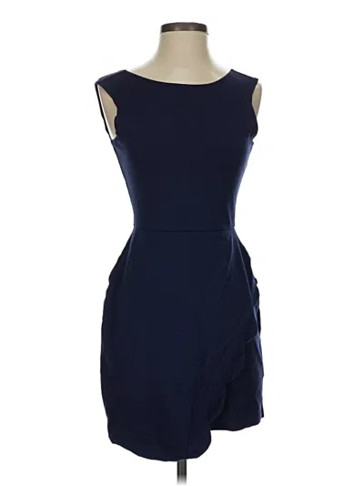 Pre-owned Hot Kiss Cocktail Dress In Blue