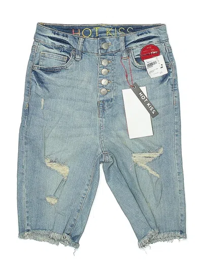Pre-owned Hot Kiss Denim Shorts In Blue